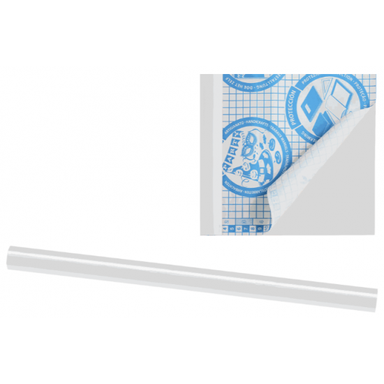 SADIPAL ΑΥΤΟΚΟΛΛΗΤΟ ΡΟΛΟ ΠΛΑΣΤΙΚΟ 0.50x2m 70micron VINYL ΛΕΥΚΟ